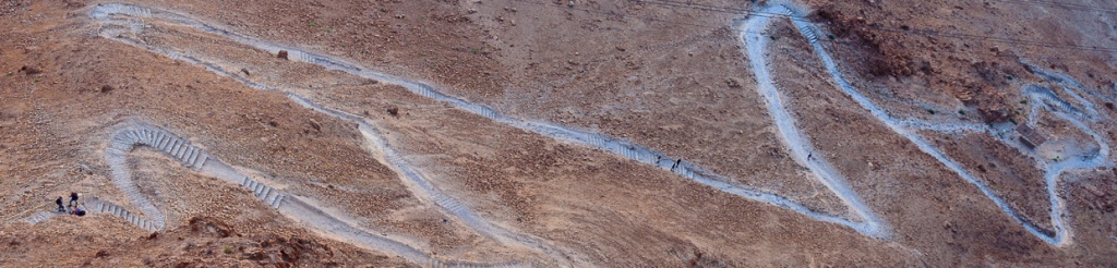 panorama masada twierdza