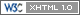 W3C XHTML validator