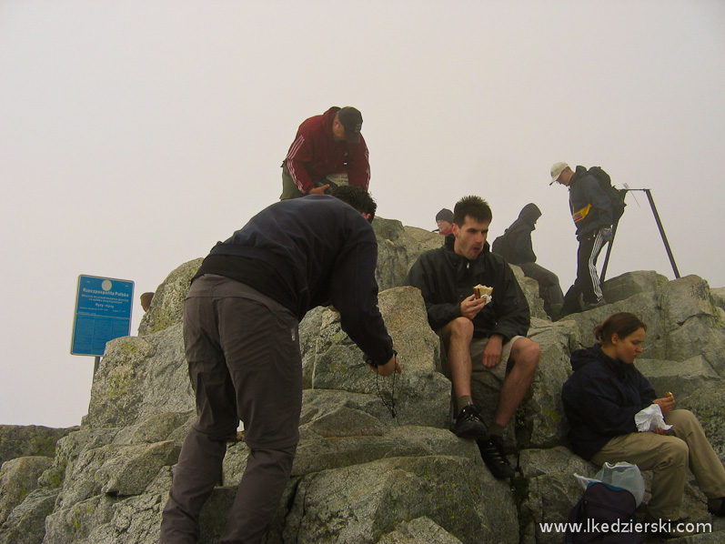 tatry rysy szczyt