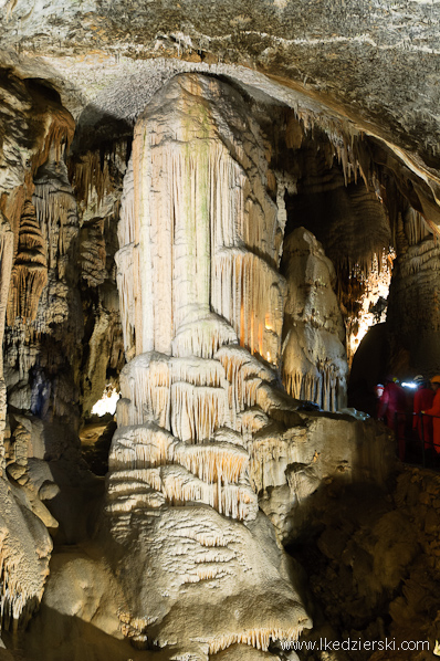 jaskinia postojna stalagnat