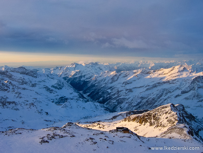 monte rosa krajobraz alp