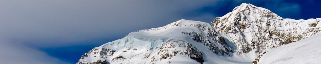 panorama monte rosa zimą