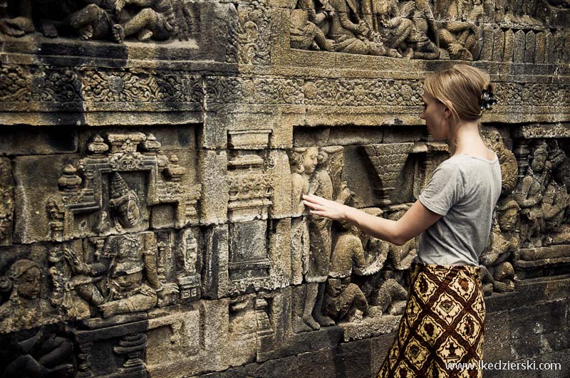 świątynia borobudur płaskorzeźba