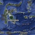 panorama indonezja mapa podróży