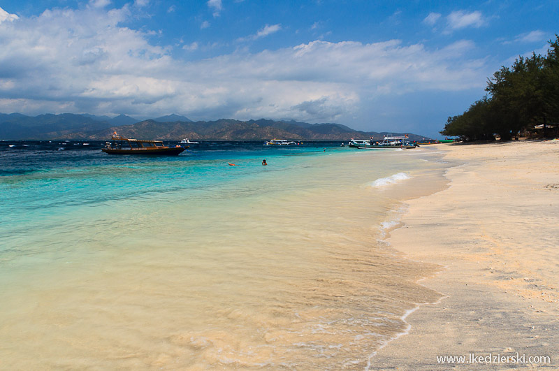 gili trawangan plaża