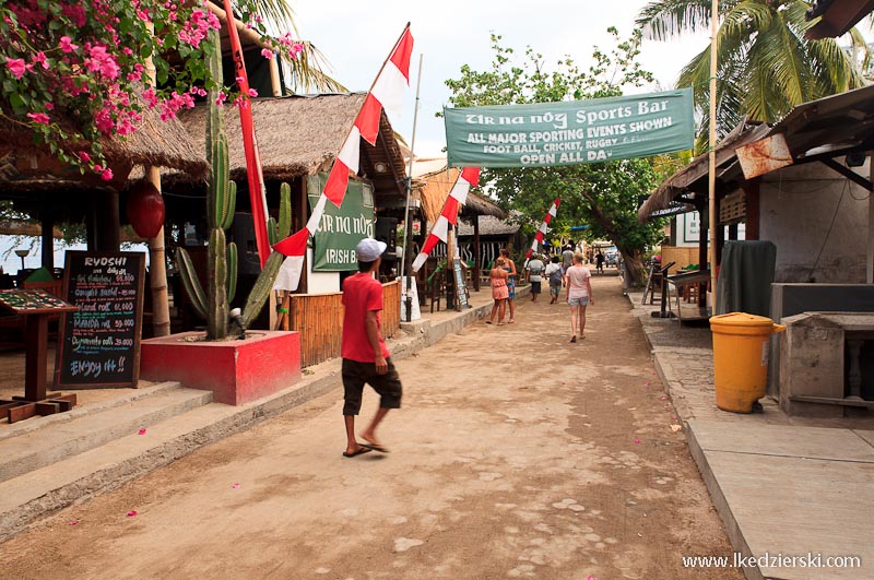 gili trawangan ulica