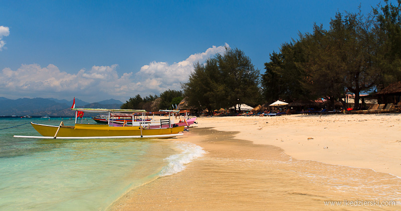 gili trawangan plaża