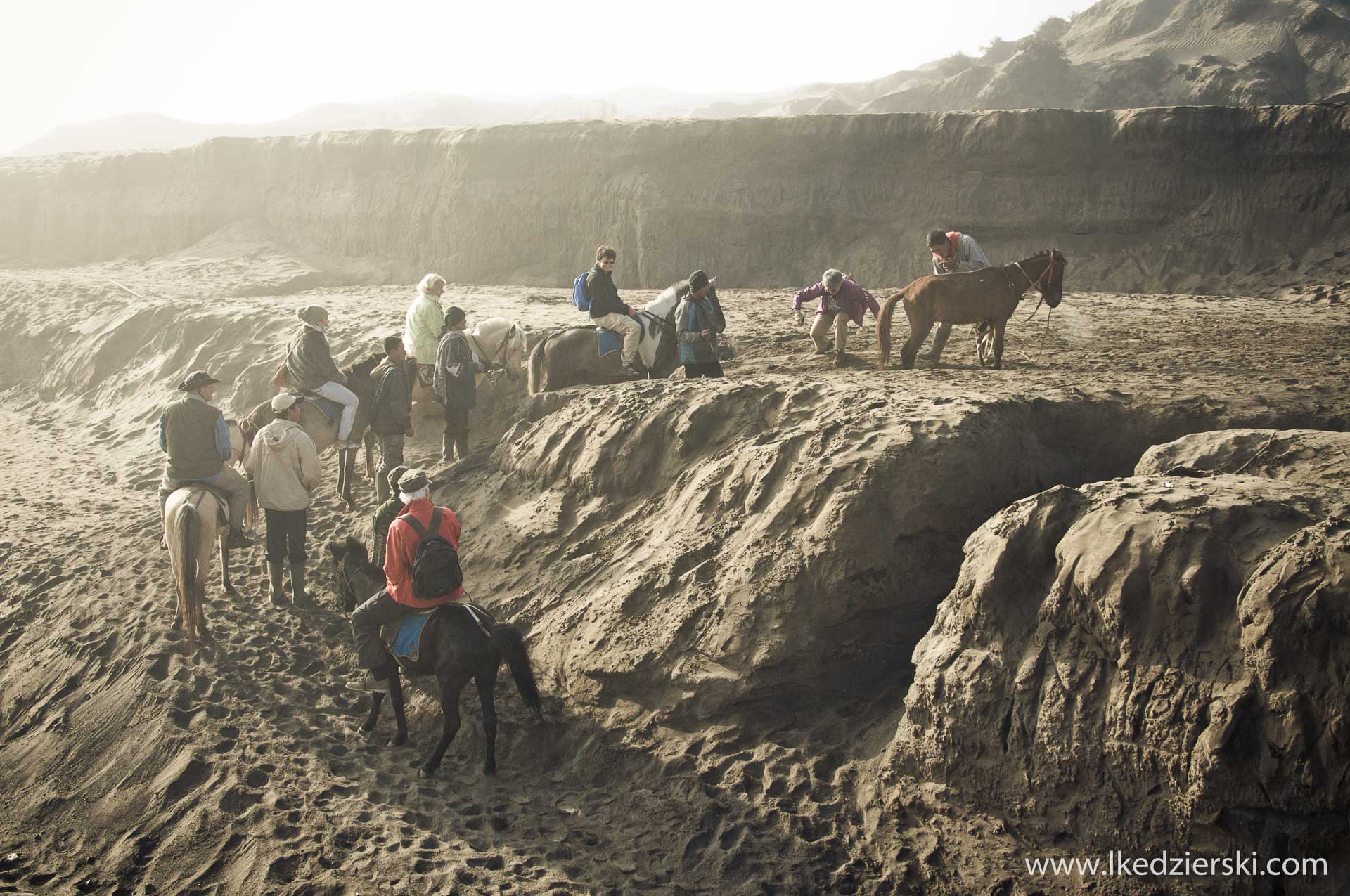 mount bromo sea sand sunrise