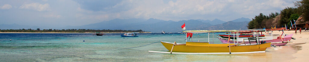 panorama gili trawangan