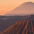 panorama mount bromo sunrise