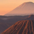 panorama mount bromo sunrise