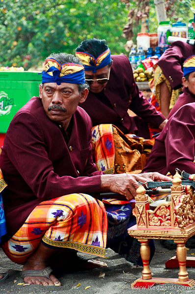 bali muzycy gamelan