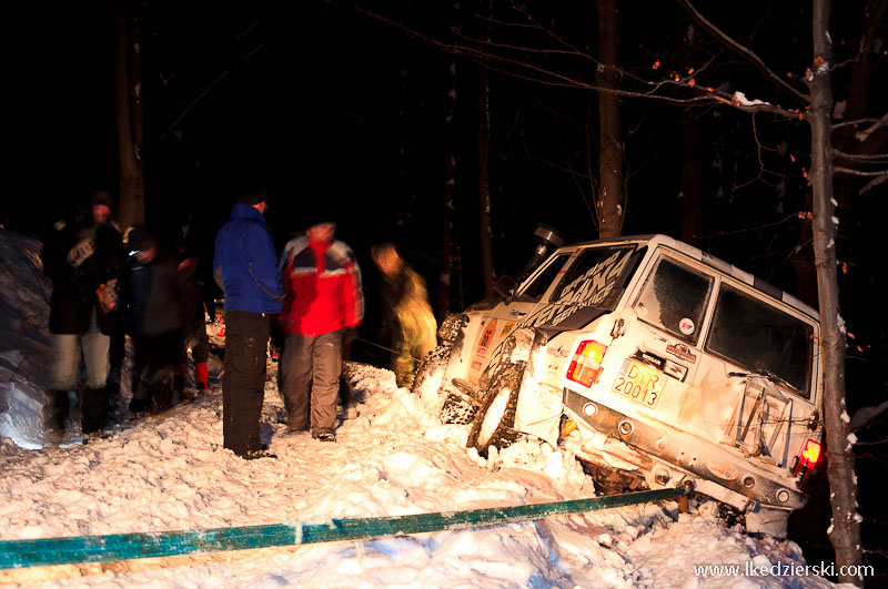 rajd off-road wyciąganie patrola