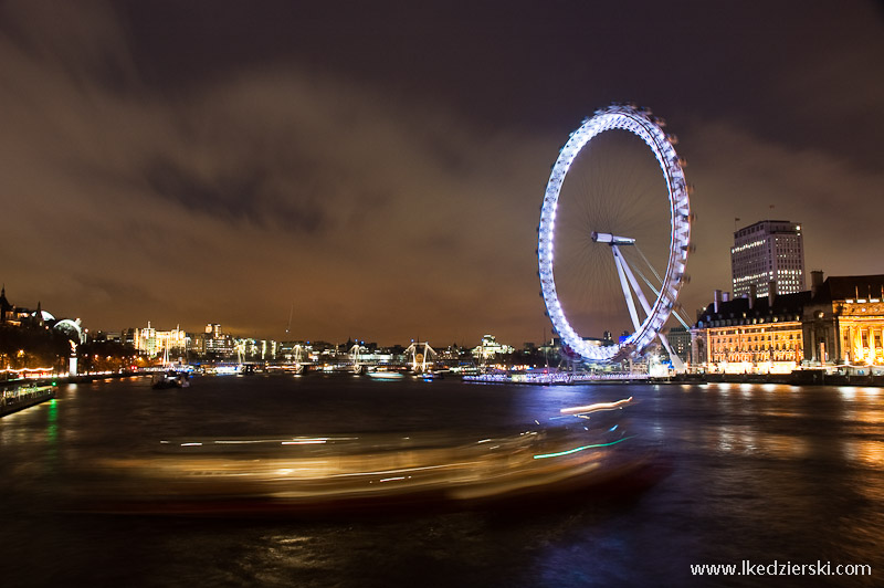 zwiedzanie londynu london eye panorama