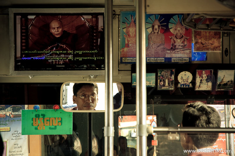 transport w birmie autobus