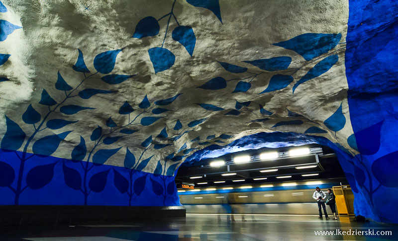 metro w sztokholmie t-centralen