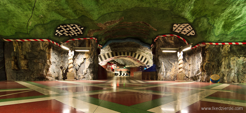 metro w sztokholmie kungstradgarden