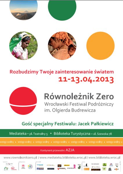 plakat festiwalu równoleżnik zero