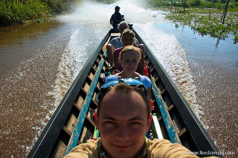 Inle Lake łódka