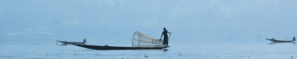 rybacy inle lake panorama