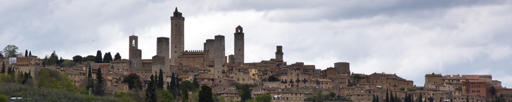 panorama san gimignano