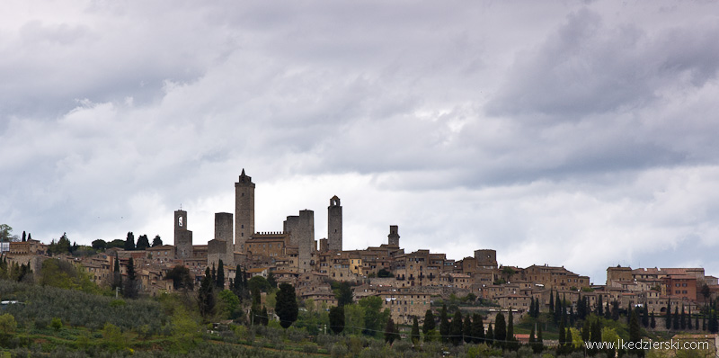 panorama san gimignano