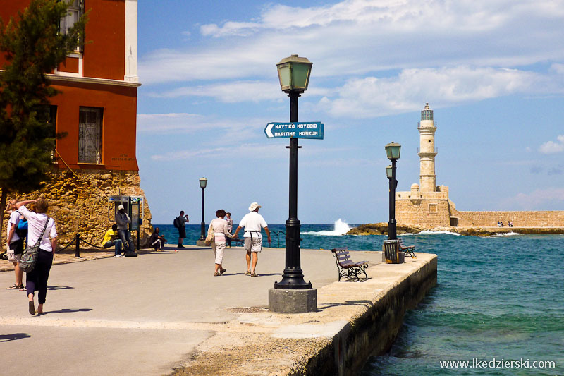 kreta chania latarnia