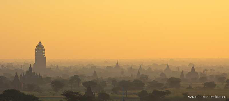 kraina tysiąca pagód bagan sunrise