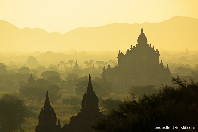 kraina tysiąca pagód bagan sunrise