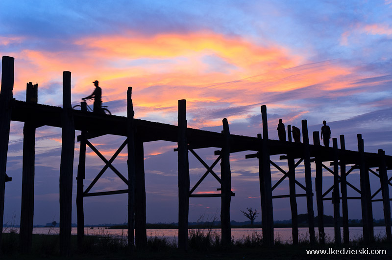 u bein bridge sunset