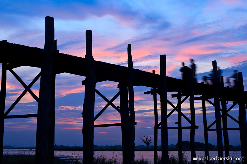 u bein bridge sunset