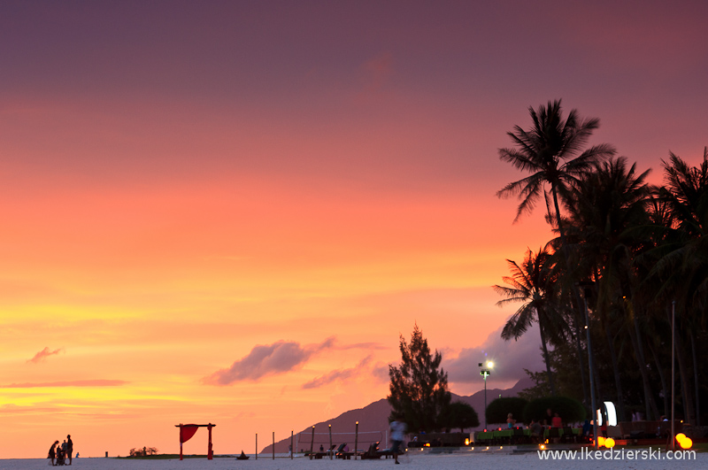 malezja langkawi sunset