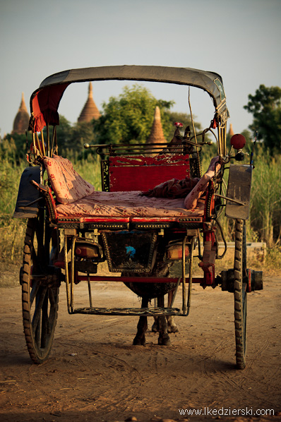 birma bagan bryczka