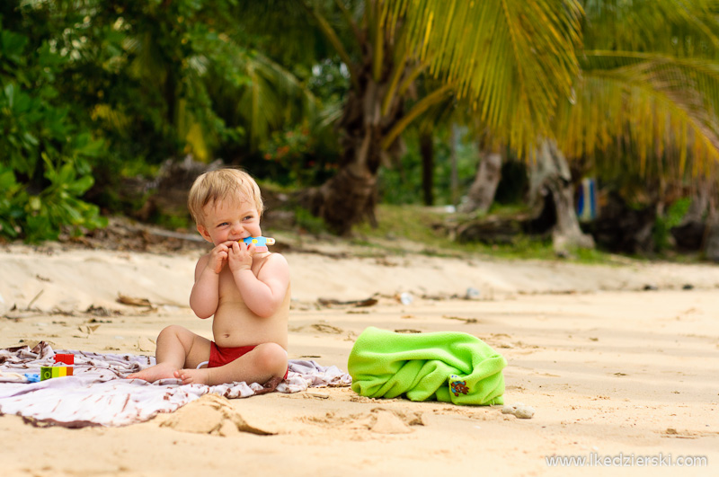 malezja nadia na plaży