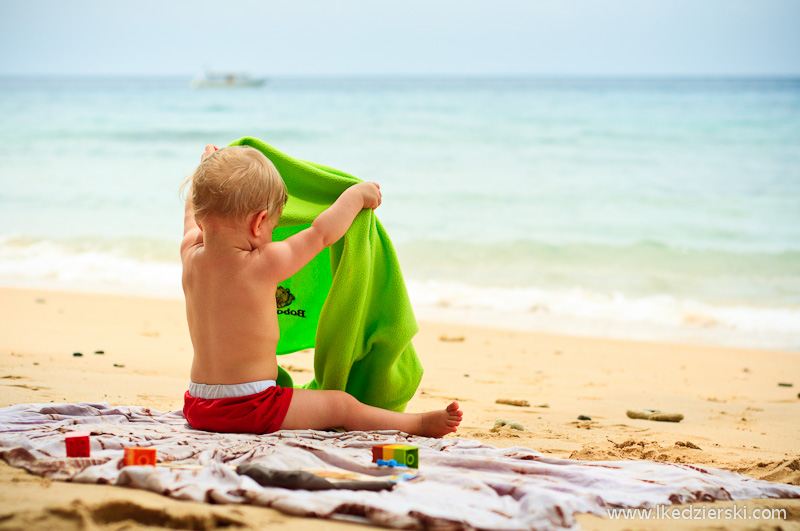 nadia na plaży