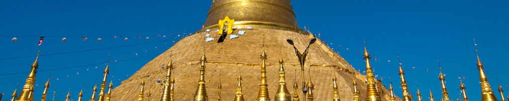 panorama shwedagon pagoda