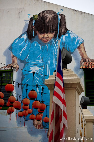 murale w georgetown Ernest Zacharevic Little Girl in Blue