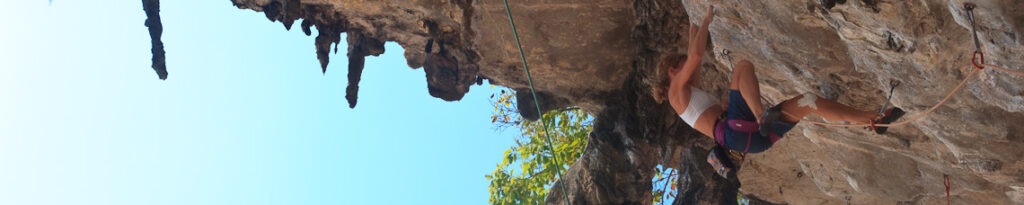 panorama railay tonsai climbing