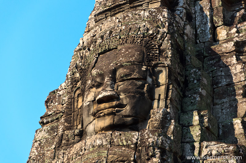 angkor thom bayon twarze