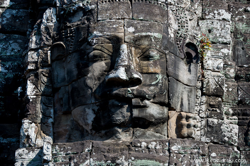 angkor thom bayon twarze