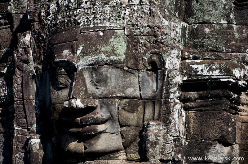 angkor thom bayon twarze