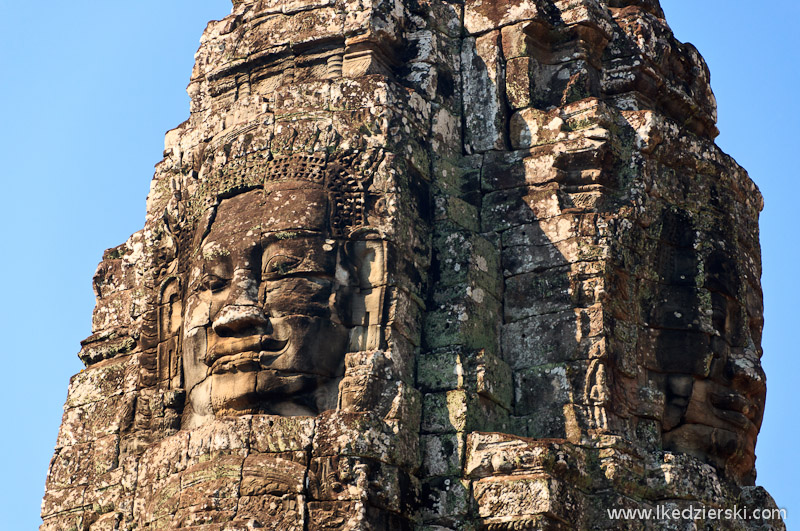 angkor thom bayon twarze