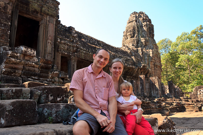 angkor thom bayon nadia w podróży