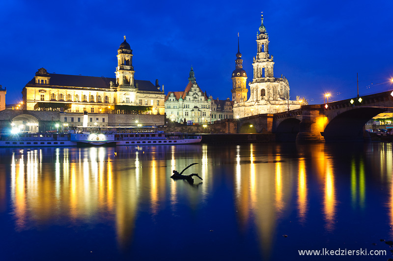 drezno blue hourr hofkirche