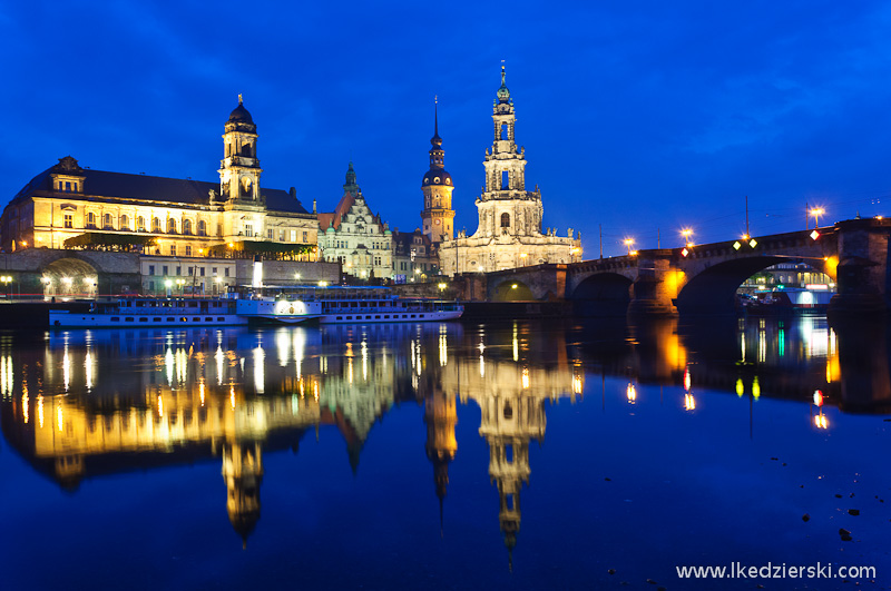 drezno blue hourr hofkirche