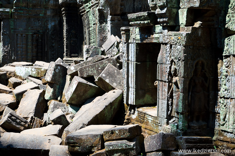 ta prohm temple kamienie