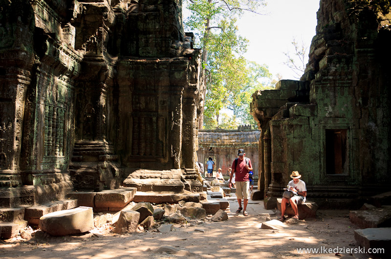 ta prohm turyści