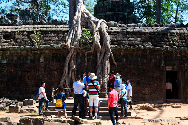 ta prohm turyści
