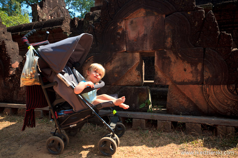 nadia w kambodży banteay srei