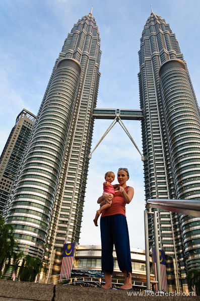 nadia w podróży petronas towers